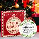 3 x Retirement Gift for Woman Men - Retirement Ornament for Christmas Tree - Charming 2025 Ornament Gifts for Christmas, Happy Retirement Gifts for Women with Humor, Best Gift for Holiday Celebrations (Thank You Ornament)