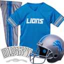 Franklin Sports NFL Youth Football Uniform Set for Boys & Girls - Includes Helmet, Jersey & Pants with Chinstrap + Numbers (Small)