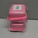 2 x MGZNMTY Carrying Case and Silicone Case for Bitzee Magicals Interactive Toy Digital Pet and Protective Skin Cover for New Bitsy Electronic Virtual Pet (Pink)