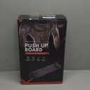 MQRW Push Up Board,Home Gym,Portable Exercise Equipment,Pilates Bar and 20 Fitness Accessories with Resistance Bands and Ab Roller Wheel,Full Body Workout at Home (Black)