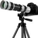 420-800mm Telephoto Lens for Canon - EF Lens for Canon DSLR, Manual Focus MF Zoom Lens for Canon EOS Rebel SL3 SL2 SL1 T8i T7i T7 T6 4000D 1500D 90D 80D 77D 70D 60D 7D 6D 5D 1D DSLR Cameras