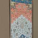 Bohemian Stair Treads for Wooden Steps,15PCS 8" X 30"Non Slip Stair Runner,Indoor Carpet Stair Treads with Reusable TPEAdhesive,Safety Stair Runner for Kids Elders and Pets,Stairway Grip,Bohemia,Red