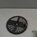 WS2812B IC RGB 5050SMD ECO Individual Addressable LED Strip Light, 16.4FT 300LED 60LED/m Flexible Full Color IP65 Waterproof DC5V Black PCB for DIY Project (No Power Adapter or Controller)