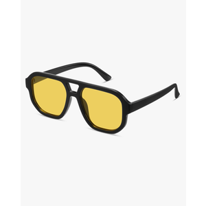 livho Trendy Polarized Square Aviator Sunglasses Women Men Square Eyewear Frame, Retro Sun Glasses for Women Men 2025 Shades