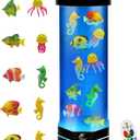Lightahead LED Fantasy Fish Lamp with Color Changing Light Effects. A Sensory Synthetic Fish Tank Aquarium Mood Lamp. Large (15 Inches Tall)