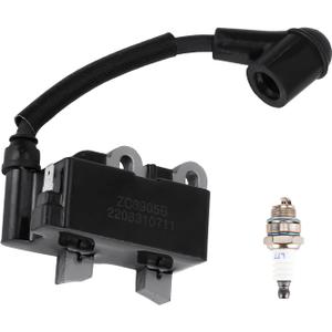 Ignition Coil Fits for Ryobi RY251PH RY252CS RY253SS RY254BC Brushcutter String Trimmer Replaces ‎291337001