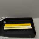 SIXRUN Adhesive Expandable Pull Out Cabinet Organizer 2Pack Carbon Steel Slide Out Drawer for Kitchen Adjustable Width with No Tools Needed (black)