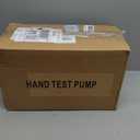 IRONWALLS Hydrostatic Pressure Tester, Manual Water Pressure Test Pump, 5Mpa Leakage Tester with Gauge & 2 Gallon Tank