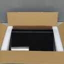 TSJ OFFICE Desktop Whiteboard Dry-Erase-Board - Computer Keyboard Stand White Board Surface Pad with Drawer, Desk Organizers with Accessories for Office, Home, School Supplies - Complete Black (Black Base/Glass)