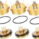 Nuogo 3 Packs Bonnet and Poppet Repair Kit Compatible with 765-1 Inch & 1-1/4 Inch Backflow Preventer and Vacuum Breaker 765-1 Replacement Part# 905-212