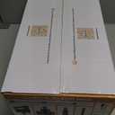 RENDOW Cordless Vacuum Cleaner, 550W 45Kpa 65Mins Vacuum Cleaners for Home, Self-Standing Cordless Stick Vacuum with LED Display,Anti-Tangle Rechargeable Wireless Vacuum for Pet Hair/Carpet/Hard Floor (Gold)