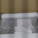 Diaper Caddy, Baby Changing Table Organizer, Detachable Clear Acrylic Diaper Storage for Wipe Dispenser, Wipe Warmer and other Diapering Essentials (16.4x6x8.6, Transparent)