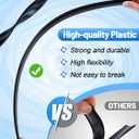 Biggun Coping Strips for Overlap Above Ground Pool Liners- Easy to Install Swimming Pools Liner Lock Clip Replacement for 18ft/21ft Round or 12 * 24ft Oval Pool(Qty 33)
