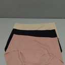 INNERSY Women's High Waist Seamless Underwear No Show Panties Full Coverage Briefs 3-Pack, L