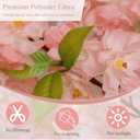 Cherry Blossom Tree Bedroom Cherry Blossom Plant in Pot, Pink Fake Tree with Realistic Leaves and Trunk, Decorative Artificial Potted for Hotel Wedding Festival Party(0.9m/3ft)