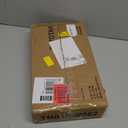 TUTOTAK Small Side Table, Narrow End Table, Skinny Sofa Table, Slim Nightstand, Couch Table, Living Room, Bed Room, White TB01BW062 (2-Tier7.9"D x 15.8"W x 22.5"H)