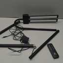 Syrinx LED Floor Lamp, Dual Head Gooseneck Floor Lamps for Living Room with Gesture Switch & Remote Control, 14W Bright Tall Standing Lamp Modern Eye-Caring Reading Floor Lamp for Bedroom Office