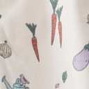 little planet by carter's unisex-baby Sleep and Play made with Organic Cotton, Veggie Garden Print, 3M