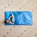 Regalo My Cot Deluxe Portable Toddler Bed, Indoor/Outdoor Kids Nap Cot with Sleeping Bag & Pillow, Lightweight Folding Travel Design for Home, Daycare, Camping & Sleepovers, Ages 2-5