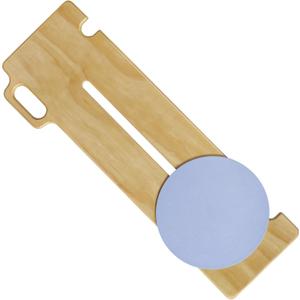 Transfer Board Patient Slide Assist Device for Transferring Patient Elderly, and Disabled from Wheelchair to Bed, Toilet, Bathtub, Sliding Boards Platform with Single Handle (33" x 12" x 0.7")