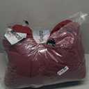 COHOME Quilted Queen Size Comforter - All-Season Down Alternative Duvet Insert - Luxury Hotel Winter Warm Burgundy Comforter with Anti-Clump Tech & 8 Tabs -Reversible88"x88"