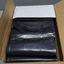 Top Knot Bags 45 Gallon Garbage Trash Bag 40X46" 1.5 Mil Black 100 Count Can Liner Bulk 40 Gallon 41 Gallon 42 Gallon 43 Gallon 44 Gallon Made in USA