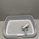 Mifoci Dog Pee Pad Holder Tray with High Sides Puppy Potty Tray, Large