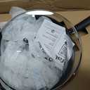 T-Fal Ultimate Hard Anodized Non Stick Jumbo Cooker With Lid & Helper Handle 5 Quart, Oven Broiler Safe 400F, Lid Safe 350°F, Cookware, Deep Frying Pan, Skillet, Pots and Pans, Dishwasher Safe, Onyx