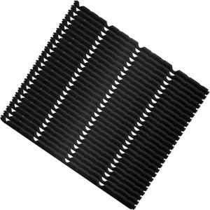 35 Pcs 9 in Foam Closure Strips for Metal Roofing Panels 3 ft Long Inside Outside Classic Rib Profile Roof Closure Strips (Exterior)