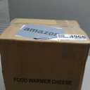 JOHAKYU 2.8Qt Commercial Nacho Cheese Dispenser with Pump Warmer - Stainless Steel, 86-230F Temp Control - for Hot Fudge Caramel