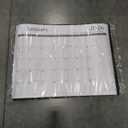 Gannyfer Desk Calendar 2026-2027 with Desktop Mat, Simplified Large 22" x 17" Desktop Pad Calendar, 18 Month Desk Calendar 2026, Use Jan 2026 to Jun 2027, Office Supplies Perfect for Home School and Office - Black