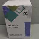 IMIPAW Automatic Cat Feeders, 3L Timed Cat Dry Food Dispenser with Desiccant Bags, Dual Power Supply, Programmable Portion Size, 6 Meals, 20 Portions Per Day, Auto Pet Feeder for Cats and Small Dogs (White)