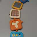 Montessori Busy Board for 1 Year Old, Airplane Toys for Babies 6-12 Months, Sensory Fine Motor Skills Activity Cube, Baby Travel Car Seat Toys for Toddler 1-3