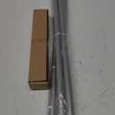Silver Curtain Rods 48 to 84 Inches(4-7 Feet),5/8 inch Splicing Drapery Rods,Small Curtain Rods Set,Size: 36''-88'',Silver