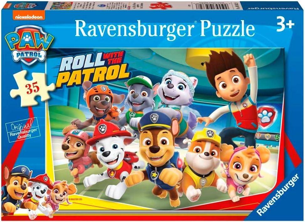 Ravensburger - Puzzle: Paw Patrol, Paw Patrol, Puzzle 3 Years or More, Puzzles Children 3 Years, Puzzles Kids, Puzzle, Gift Child 3 Years, Jigsaw Puzzle, 35 Pieces