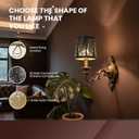 Chandelier Shades Set of 6, Metal Small Lamp Shades Clip on Bulb, 5.1 x 5.1 in Replacement, Mini Cylinder Lampshade, Black Clip on for Pendant Light, Wall Sconces