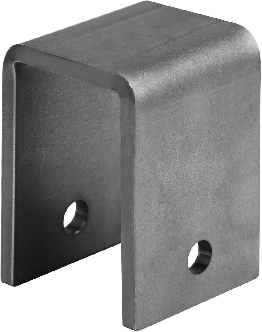 2 PCS Weld On Trailer Leaf Spring Hanger Fit 2" Wide Slipper Springs, 4-3/8" Tall