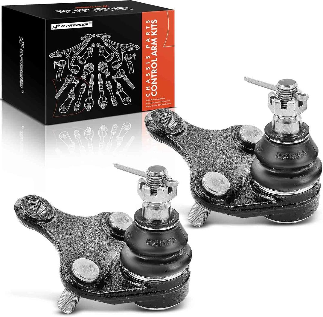 A-Premium 2 x Front Lower Ball Joints, Compatible with Toyota & Lexus & Scion - 2010-2022 - Camry RAV4 Corolla iM Prius VAvalon C-HR Mirai & ES250 ES300h ES350 NX200t NX300 NX300h HS250h & tC xB iM