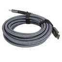 Dpofirs DisplayPort Male to Diplawort Male Cable, DisplayPort 2.1 Extension Cable 16k to 30Hz 40Gbps 16.4ft Length 1536KHz for Laptop Projectors