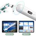 3 x Compatible with iPad Pencil 2nd Generation Apple iPad 6/7/8/9/10th,iPad Pro 11"/12.9",iPad Air 3/4,iPad mini 5/6,Stylus Pen for iPad 9th & 10th Generation,2X Faster Charge Smart Pencil-White