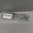 1/4"-20 U-Style Clip-On Nut, Stainless Steel Regular Extruded U-Nut, U-Type Fasteners, Pack of 40