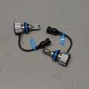 H11 Bulbs, 60W 16000LM Fog Lights, Super Bright Cool White Light Bulbs, Plug & Play, Pack of 2