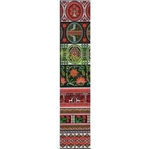 5 Pack Egg Wraps Easter Set - Thermo Easter Egg Shrink Wrappers for Pysanka - Traditional Egg Sleeves Easter - Ukrainian Easter Egg Decorating Kit - Assort
