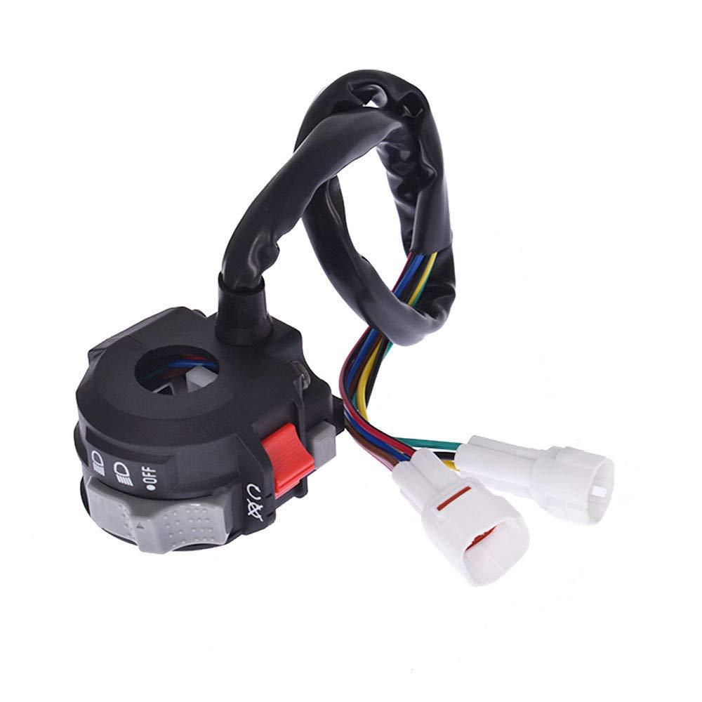 labwork Switch On Off Run Start Stop Headlight Replacement for Yamaha YFZ450 Grizzly Raptor 250 125 4KB-83973-21-00