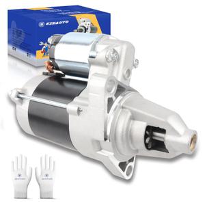 Ezexpreze 19612 New Starter Motor Replacement for 35hp Briggs & Stratton Vanguard V-Twin 32hp Air Cooled Engine 845760 845640 845761 807383 809054 428000-0230 84006533 SND0529 410-52156