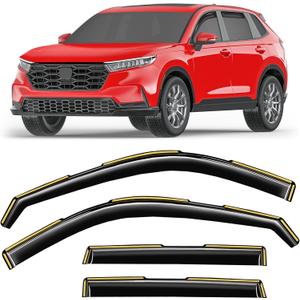 in-Channel Window Rain Guards Fit for Honda CR-V 2023-2026 CRV C-RV Extra Durable Window Deflectors Window Vent Visors Vent Shades Exterior Car Accessories