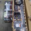 Mighty Mule Gate Opener, Solar and Smart Ready, Heavy Duty Automatic Gate Opener, Gates up to 18ft or 850lb Per Gate Leaf, Dual Gate Opener - Estate, Upgraded, MM572W-EST-A