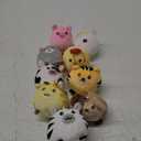 Skylety 9 Pcs Mini Plush Animals Toys Bulk 3.15 Inch Cute Soft Small Stuffed Animal Plush Keychain for Kids Goodie Bag Fillers Birthday Classroom School Prizes Festival Party Favors(Cute Animals)