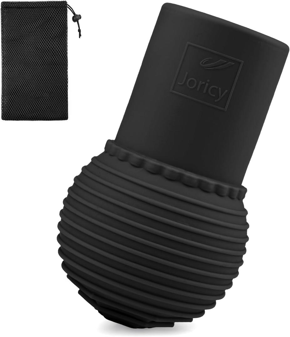 Landmine Attachment for Barbell 2 Inch Bar, 2" Landmine Attachment for Barbell with Bags, Silicone Barbell Bar Cap Fit 2" Olympic Bars, Landmine Bar Accessories for Press Row Spin Split Squats (Black)