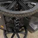 Rubbermaid Commercial Products 8.75 Cubic Foot, All-Weather, Big-Wheel Cart/Yard Cart/Lawn Cart/Wheelbarrow, Yardwork/Landscaping/DIY Projects, Durable/Weather Resistant, Black